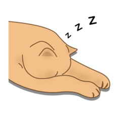 Cat's paw pads vol.1 sticker #10936156