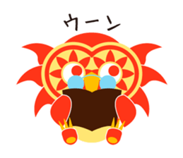 Bunin Bach owl sticker #10936765