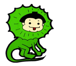 Daily life of sumo wrestlers. 3 sticker #10936779