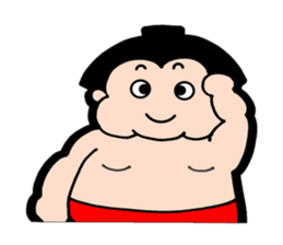 Daily life of sumo wrestlers. 3 sticker #10936812