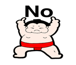 Daily life of sumo wrestlers. First shot sticker #10936953