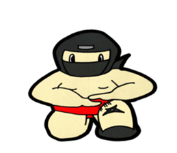 Daily life of sumo wrestlers. First shot sticker #10936954