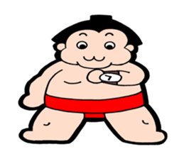 Daily life of sumo wrestlers. First shot sticker #10936969