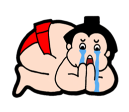 Daily life of sumo wrestlers. First shot sticker #10936973