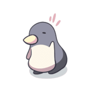 A lovely penguin sticker #10937137