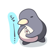 A lovely penguin sticker #10937174