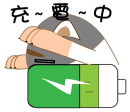 hat cat's ordinary life sticker #10937364