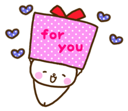 Gentleness talks with a smile every day2 sticker #10937687