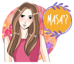 Cewek Keceh: Alodya sticker #10939101