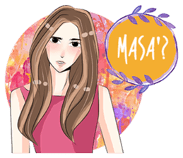 Cewek Keceh: Alodya sticker #10939101