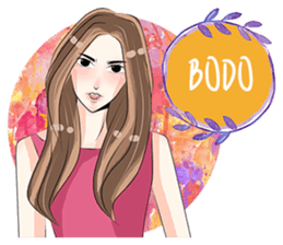 Cewek Keceh: Alodya sticker #10939102