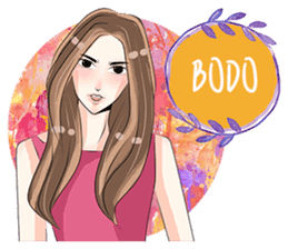 Cewek Keceh: Alodya sticker #10939102