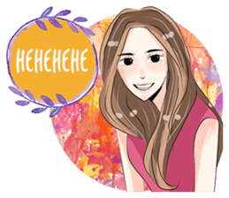 Cewek Keceh: Alodya sticker #10939103