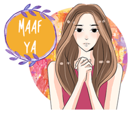 Cewek Keceh: Alodya sticker #10939108