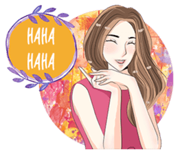 Cewek Keceh: Alodya sticker #10939109