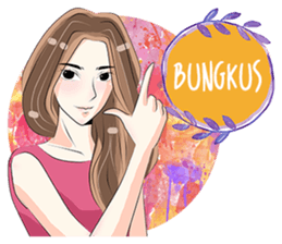 Cewek Keceh: Alodya sticker #10939111