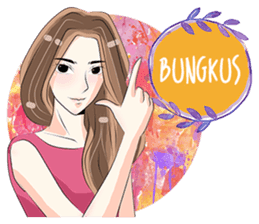 Cewek Keceh: Alodya sticker #10939111