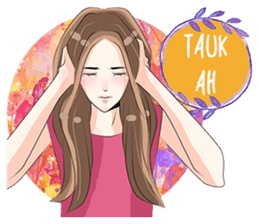 Cewek Keceh: Alodya sticker #10939112