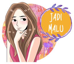 Cewek Keceh: Alodya sticker #10939115