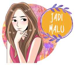 Cewek Keceh: Alodya sticker #10939115