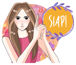 Cewek Keceh: Alodya sticker #10939116