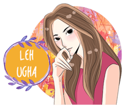 Cewek Keceh: Alodya sticker #10939118