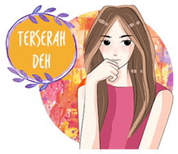 Cewek Keceh: Alodya sticker #10939121