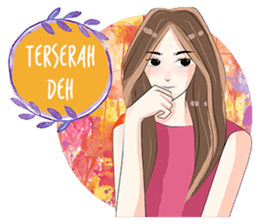 Cewek Keceh: Alodya sticker #10939121