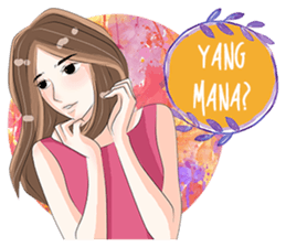 Cewek Keceh: Alodya sticker #10939122