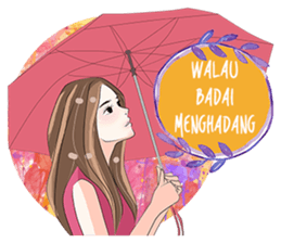 Cewek Keceh: Alodya sticker #10939124