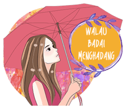 Cewek Keceh: Alodya sticker #10939124