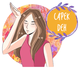 Cewek Keceh: Alodya sticker #10939125