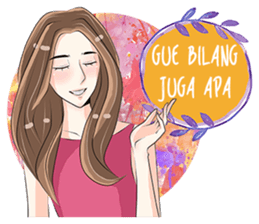 Cewek Keceh: Alodya sticker #10939126