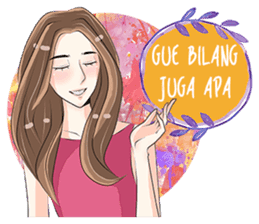 Cewek Keceh: Alodya sticker #10939126