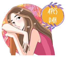 Cewek Keceh: Alodya sticker #10939128