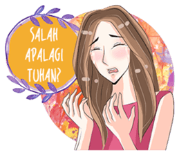 Cewek Keceh: Alodya sticker #10939130