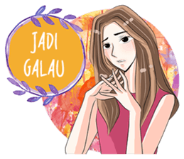 Cewek Keceh: Alodya sticker #10939131