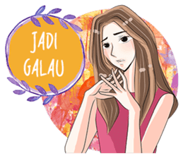 Cewek Keceh: Alodya sticker #10939131