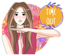 Cewek Keceh: Alodya sticker #10939132