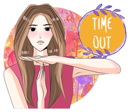 Cewek Keceh: Alodya sticker #10939132