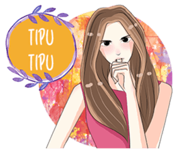 Cewek Keceh: Alodya sticker #10939135