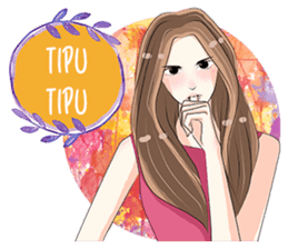 Cewek Keceh: Alodya sticker #10939135