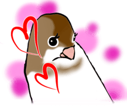 bengalese finches stickers sticker #10939326