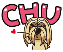 iinu - Lhasa Apso sticker #10939698