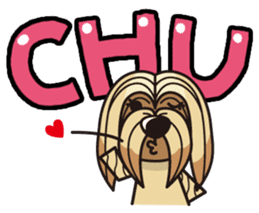 iinu - Lhasa Apso sticker #10939698