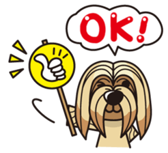 iinu - Lhasa Apso sticker #10939704