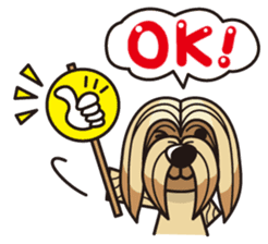 iinu - Lhasa Apso sticker #10939704
