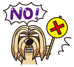 iinu - Lhasa Apso sticker #10939705