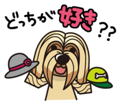 iinu - Lhasa Apso sticker #10939706