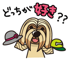 iinu - Lhasa Apso sticker #10939706